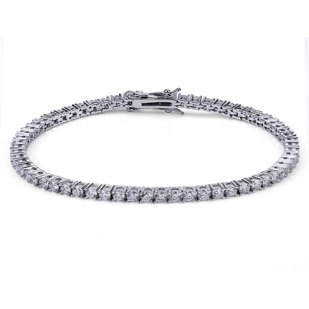 DIAMOND TENNIS BRACELET IN GOLD / SILVER
