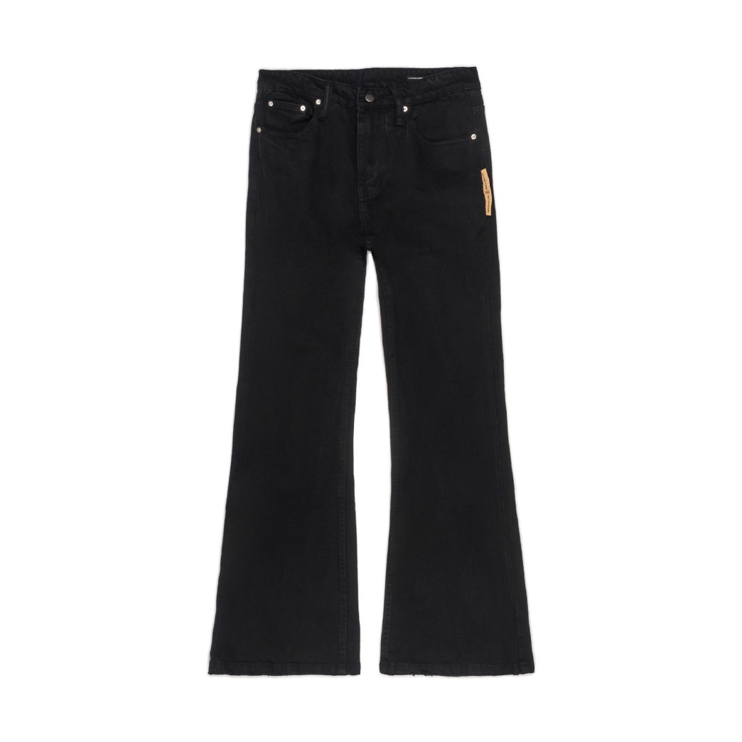 FLARE JEANS IN BLACK