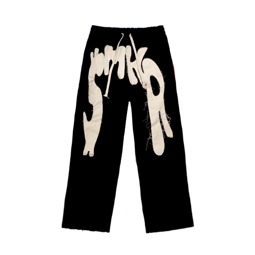 SMKR SWEAT PANTS IN BLACK