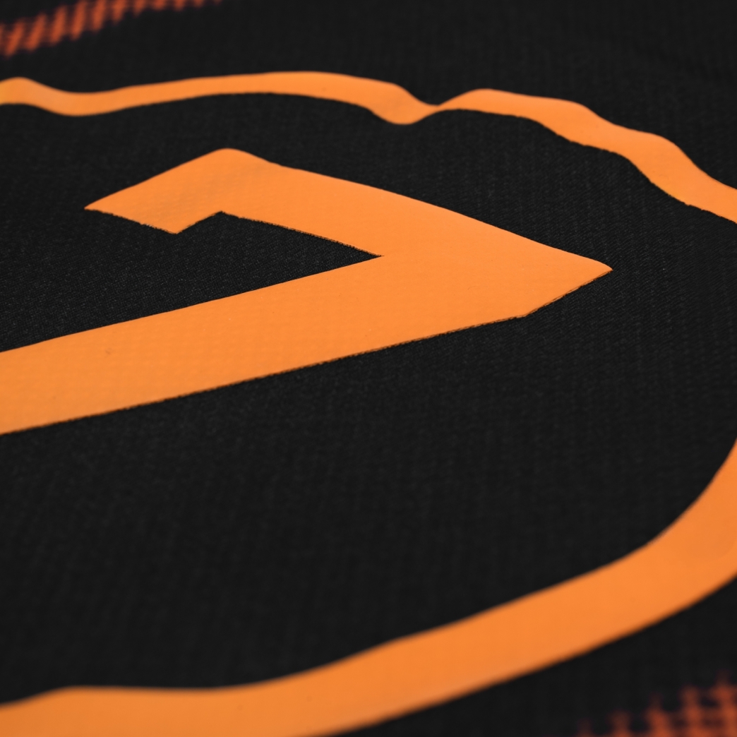 FLAME FOOTBALL JERSEY IN ORANGE