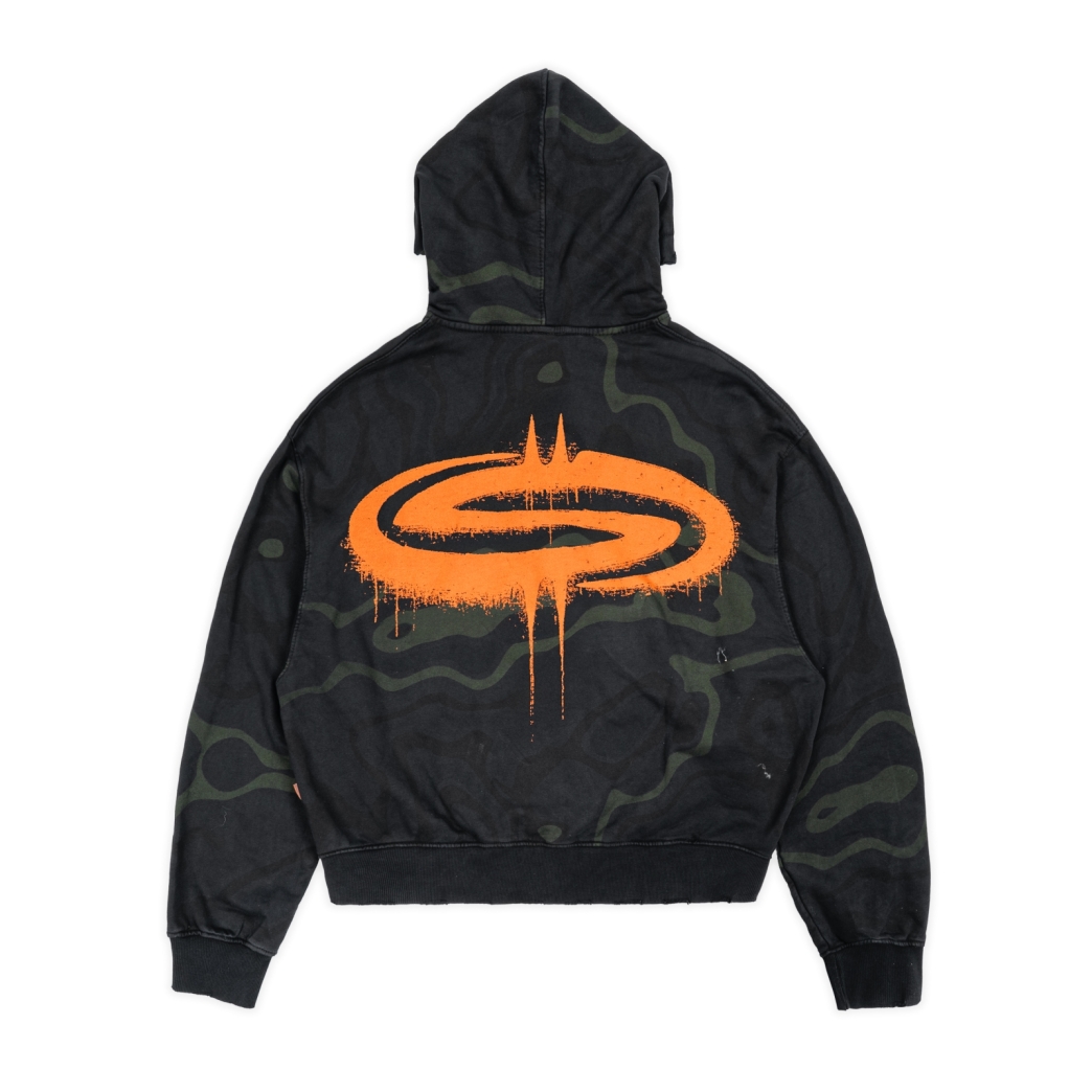 $4L HOODIE IN CAMO