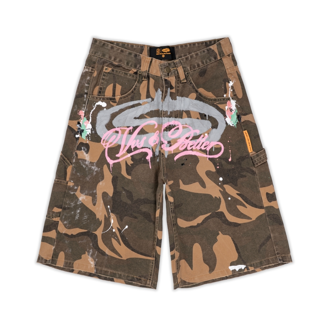 VVS & BETTER BAGGY SHORTS IN CAMO