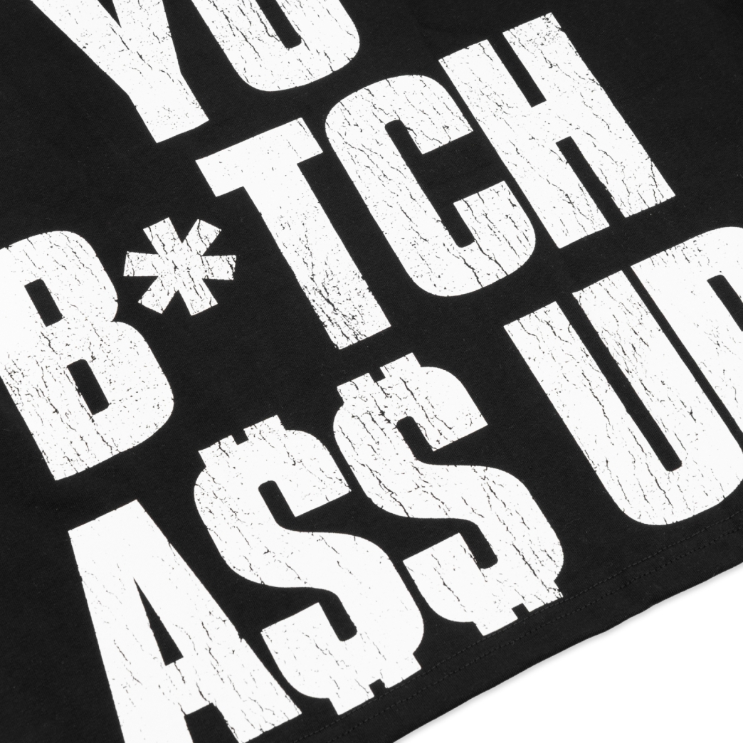 $YBAU TEE IN BLACK