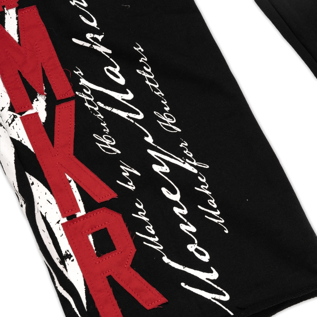 DIE RICH SWEAT PANTS IN BLACK