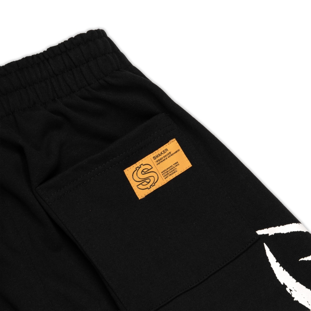 DIE RICH SWEAT PANTS IN BLACK