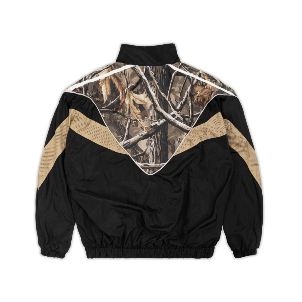 LEAF CAMO JACKET IN BLACK