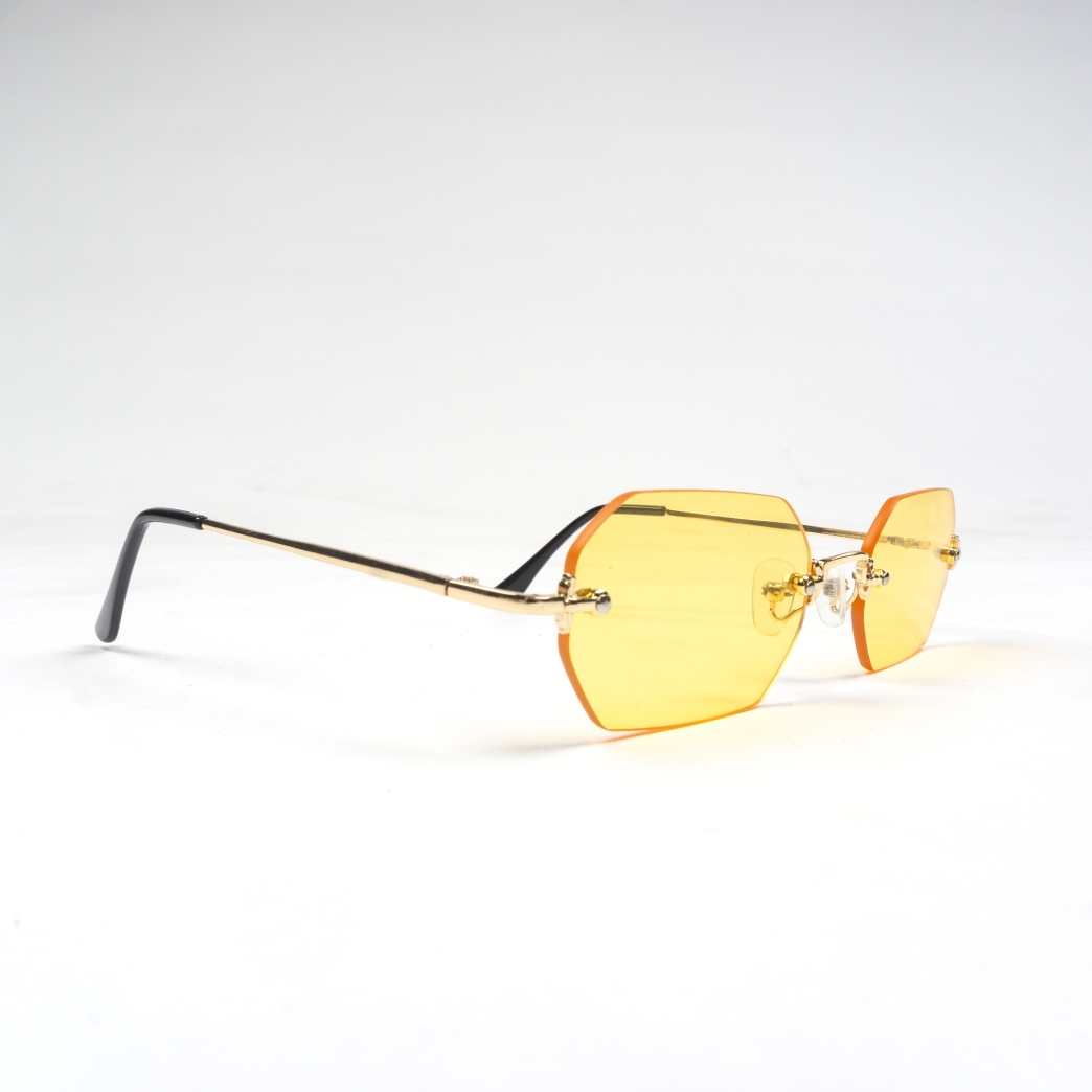 ELLIPSE SUNGLASSES IN YELLOW