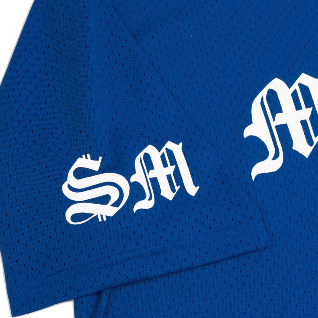 MONEY 24 MESH TEE IN BLUE