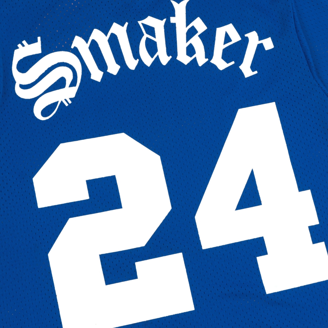 MONEY 24 MESH TEE IN BLUE