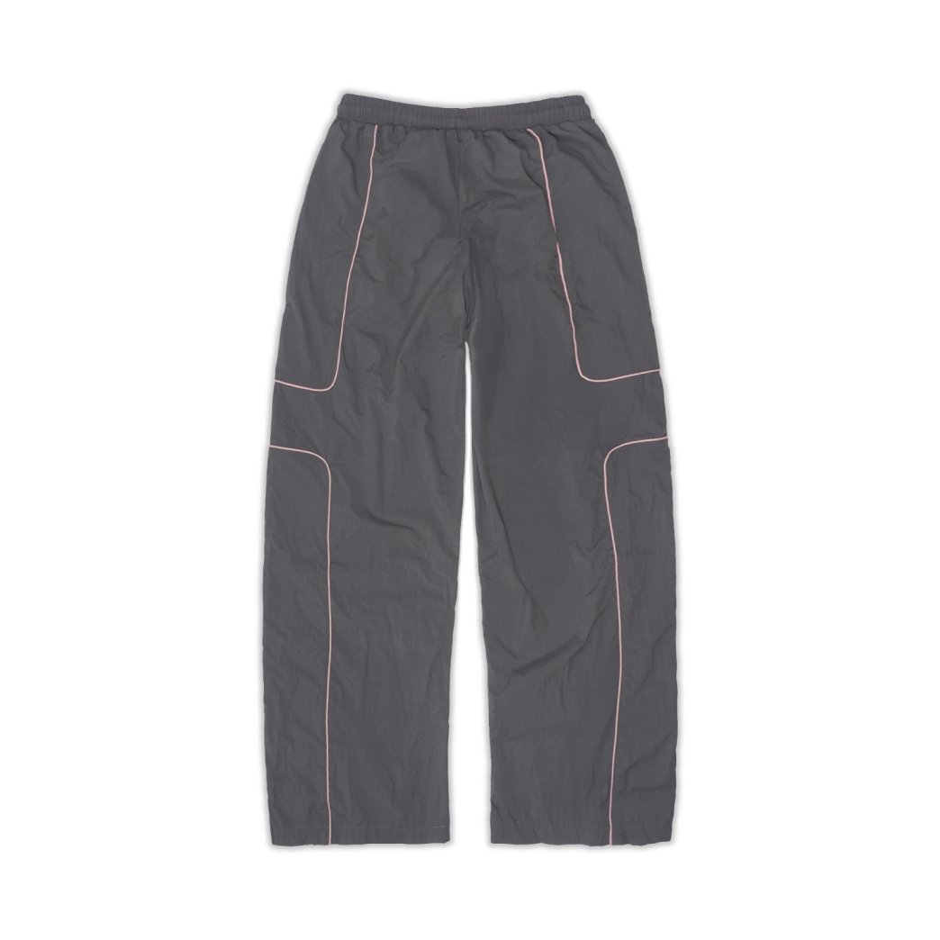 $MAKER NYLON TRACKSUIT PANTS IN GREY