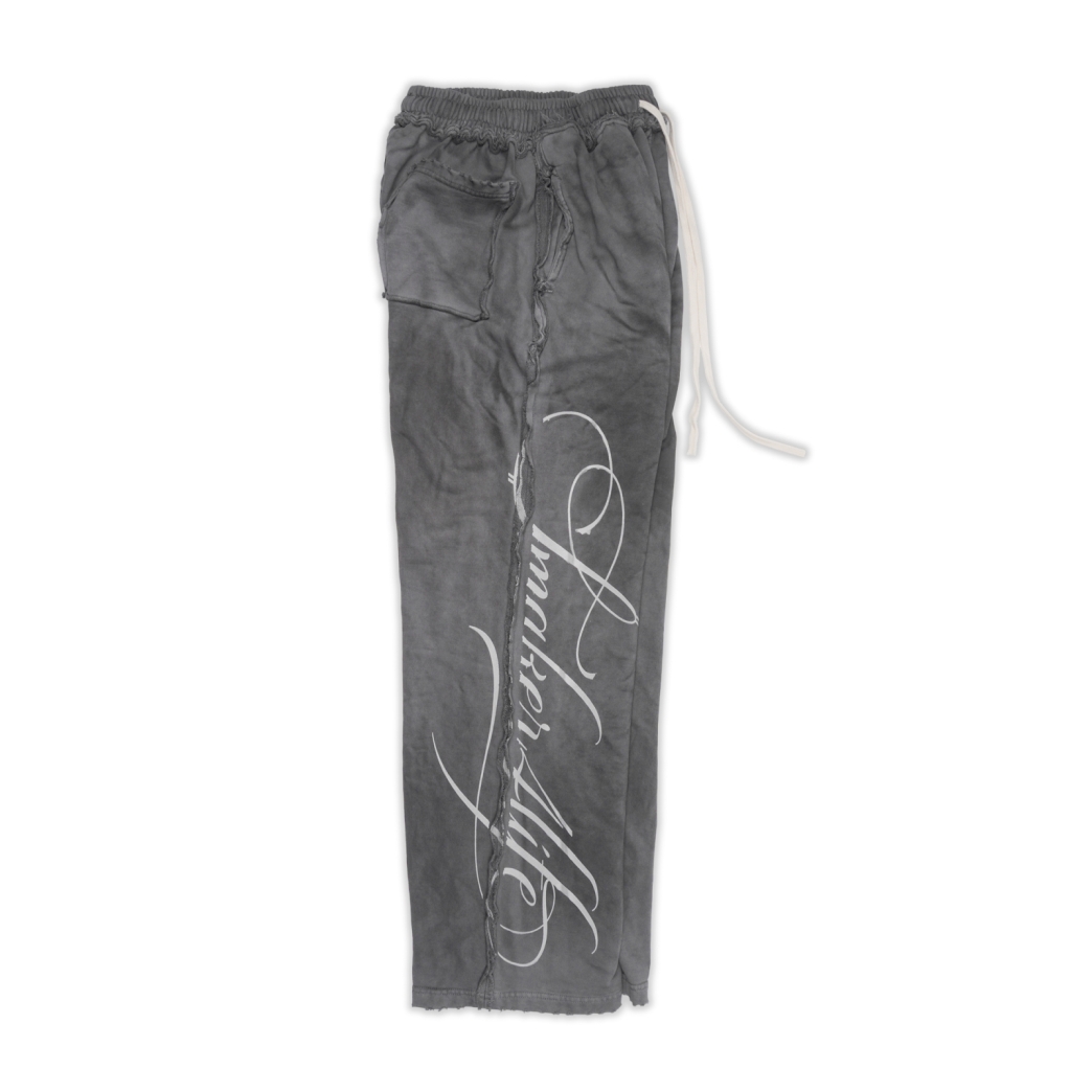 $MAKER4LIFE WASHED PANTS IN GREY