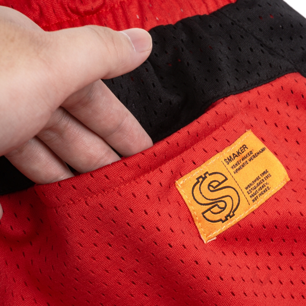 METAL LOGO MESH SHORTS IN 3 COLORS