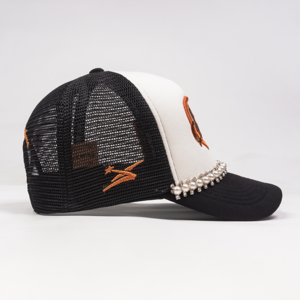 $MAKER PEARL TRUCK HAT IN BLACK