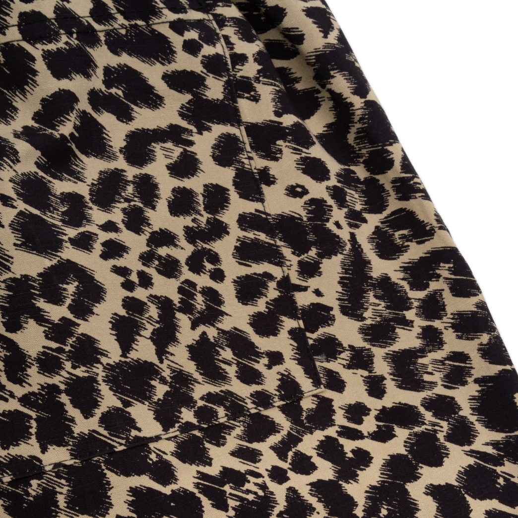 LOGO CHEETAH NYLON SHORT