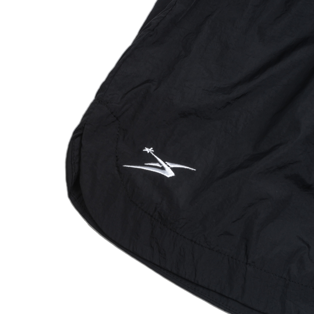 SHORT NYLON EXTRA POCKET IN BLACK 