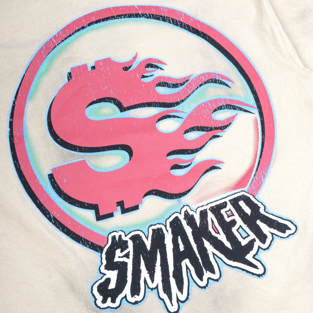 PATH TO RICHES WASHED TEE IN TAN