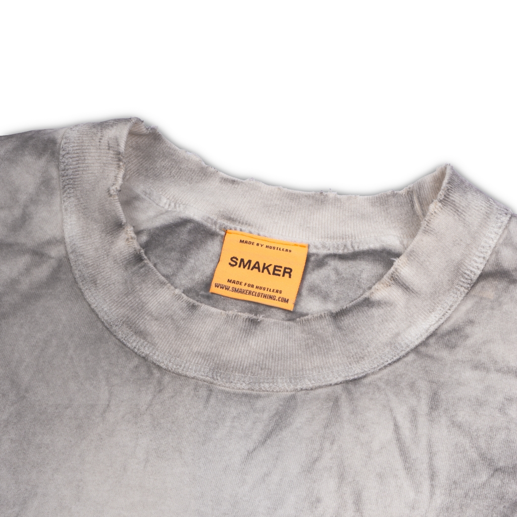 TRAPLYMPIC WASHED TEE IN CREAM