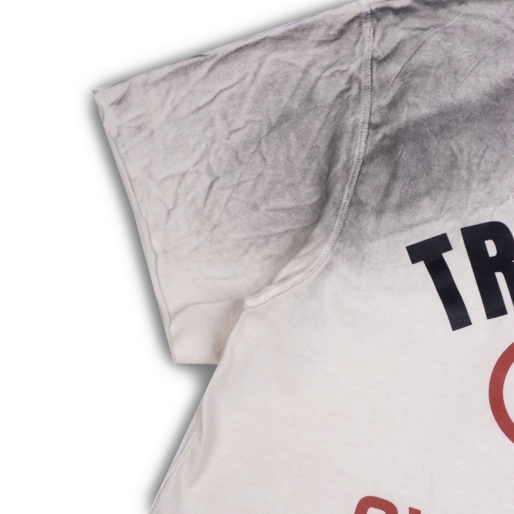 TRAPLYMPIC WASHED TEE IN CREAM