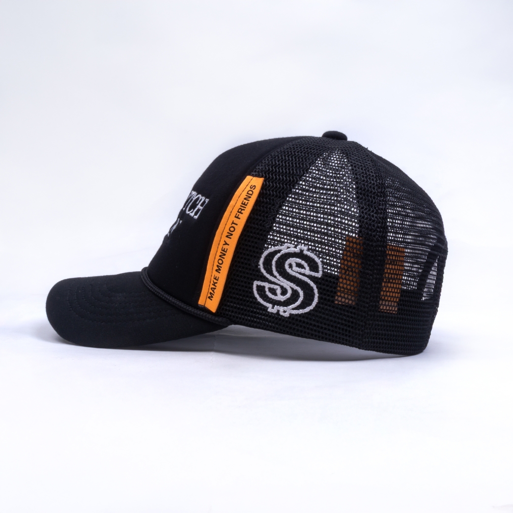 MAKE A BIH PAY AGAIN TRUCK HAT IN BLACK