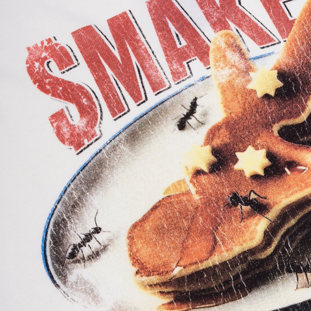 PANCAKE TEE IN WHITE