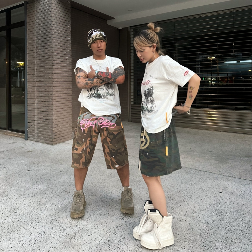 VVS & BETTER BAGGY SHORTS IN CAMO