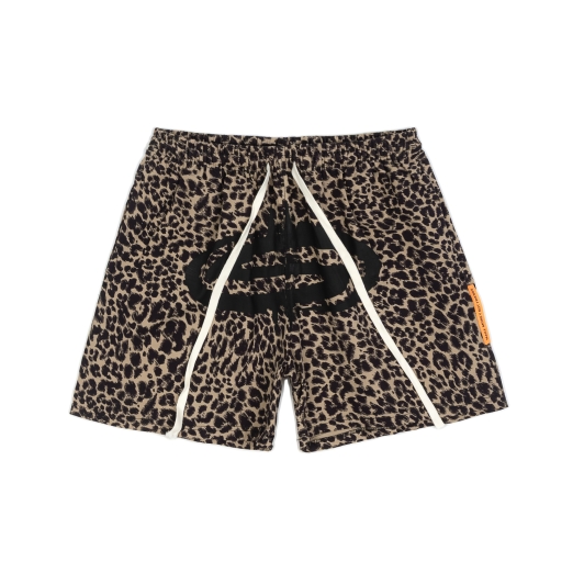 LOGO CHEETAH NYLON SHORT