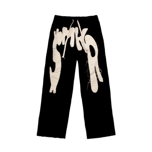 SMKR SWEAT PANTS IN BLACK