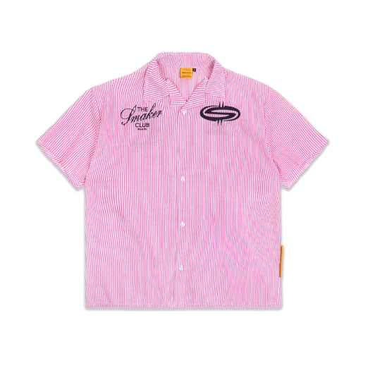 IN SHAWTY WE DONT STRIPE SHIRT IN PINK