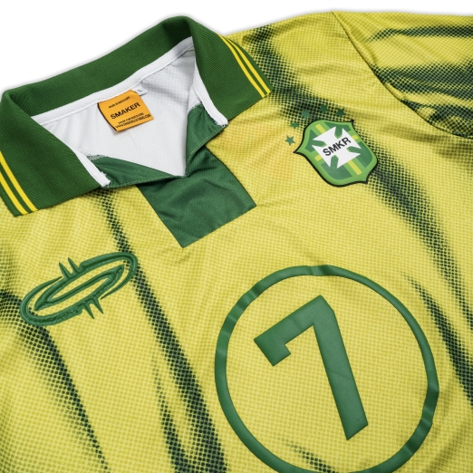 FLAME FOOTBALL JERSEY IN YELLOW