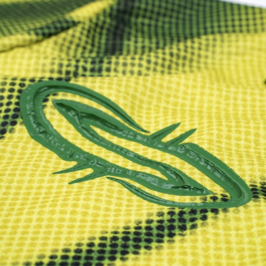 FLAME FOOTBALL JERSEY IN YELLOW