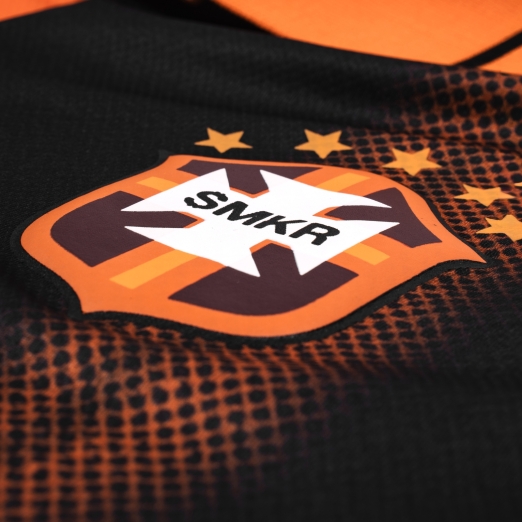 FLAME FOOTBALL JERSEY IN ORANGE