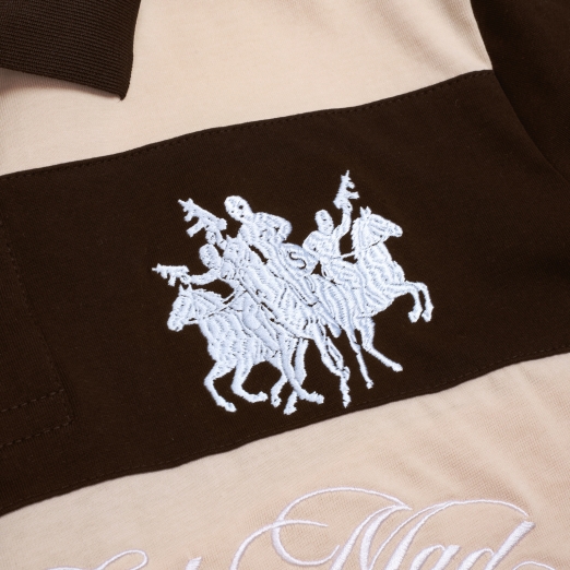 DONT GET MAD POLO IN BROWN CREAM
