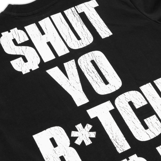 $YBAU TEE IN BLACK