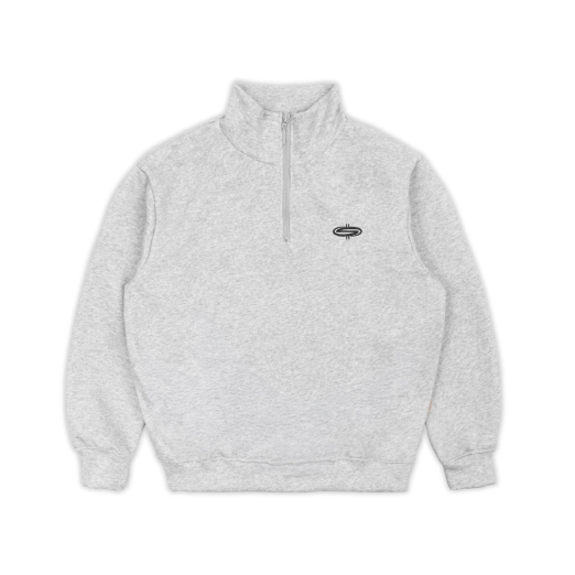 MMNF QUARTER ZIP FLEECE IN GRAY