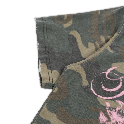 MMNF LION WASHED TEE IN CAMO