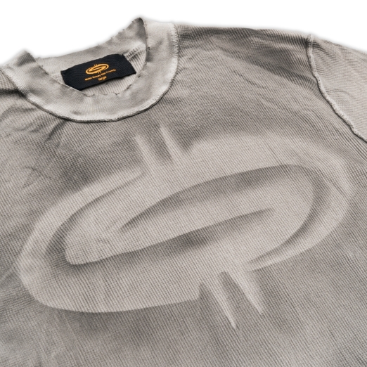 LOGO WAFFLE WASHED TEE