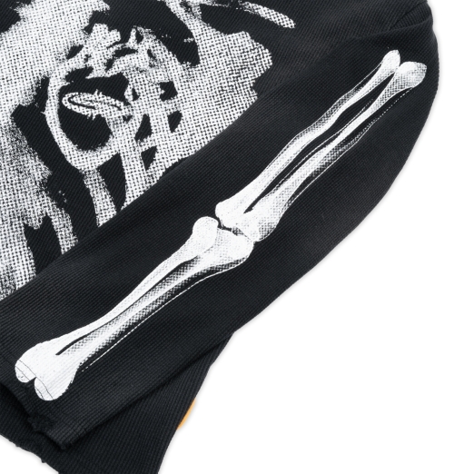 SKELETON WAFFLE WASHED TEE