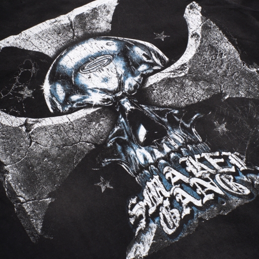 $MAKER GANG WASHED TEE IN BLACK