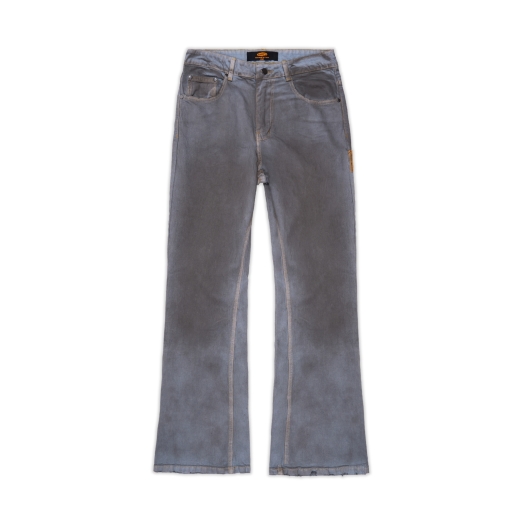 FLARE JEANS IN GREY