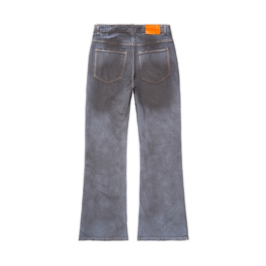 FLARE JEANS IN GREY