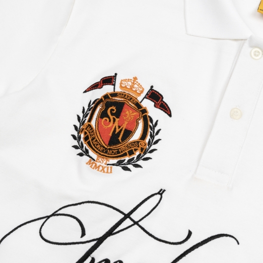 $4L POLO IN WHITE