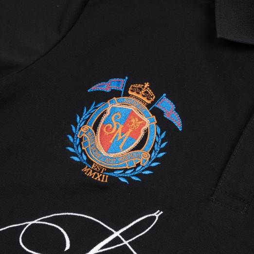 $4L POLO IN BLACK