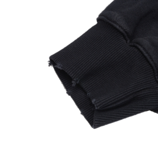 ADDICTED WASHED SWEATER IN BLACK