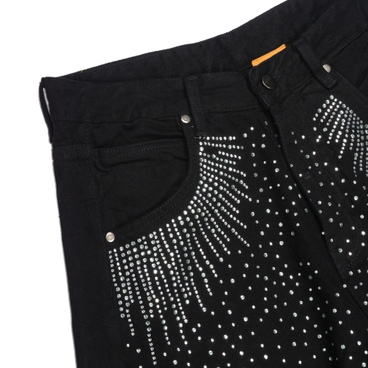 DIAMOND BAGGY SHORT IN WASHED BLACK