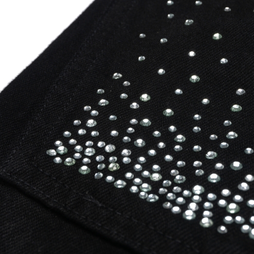 DIAMOND BAGGY SHORT IN WASHED BLACK