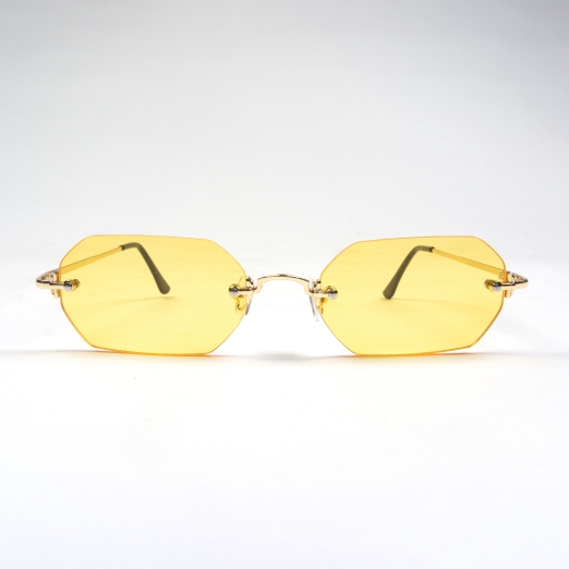ELLIPSE SUNGLASSES IN YELLOW