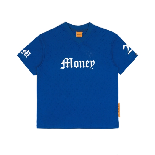 MONEY 24 MESH TEE IN BLUE