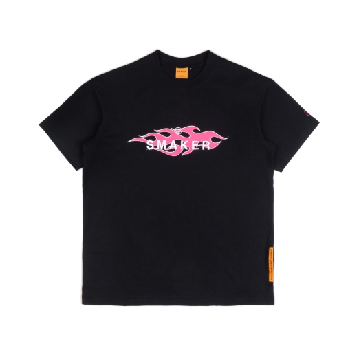 SMAKER PINK TRIBAL FLAME IN BLACK