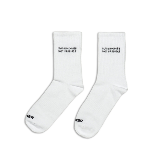 LOGO SOCKS IN WHITE VER.2 (3 ĐÔI)