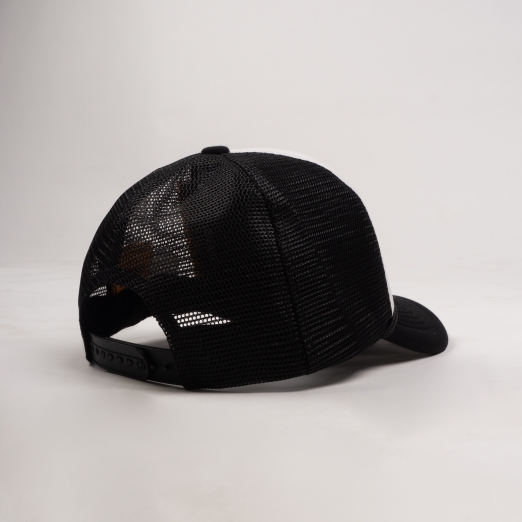 MONEY ALWAYS UP TRUCK HAT IN BLACK